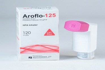Aroflo HFA inhaler