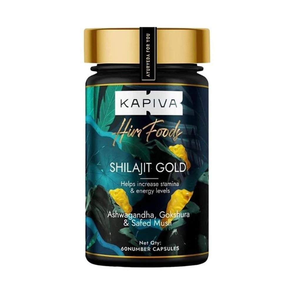 Kapiva Shilajit Gold 60 Capsules