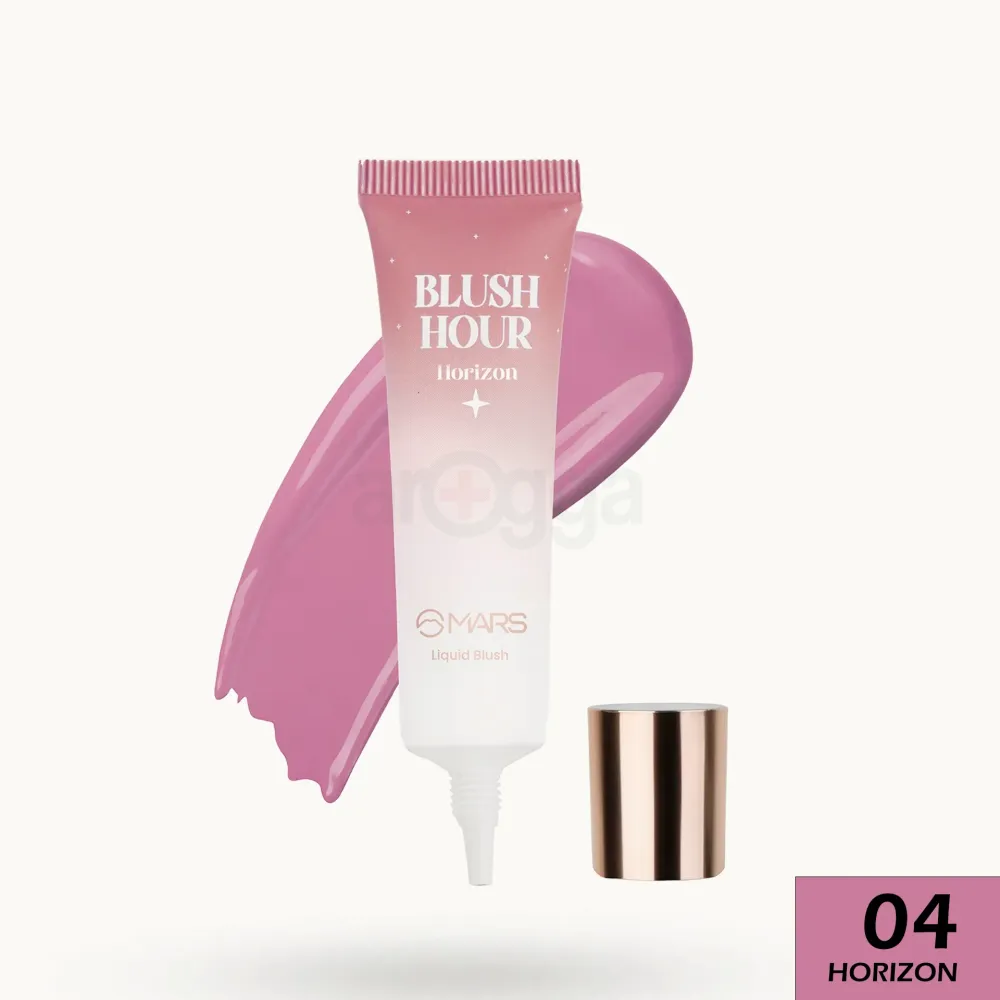MARS Blush Hour Matte Finish Liquid Blush –Shade 04 Horizon (12 ml)