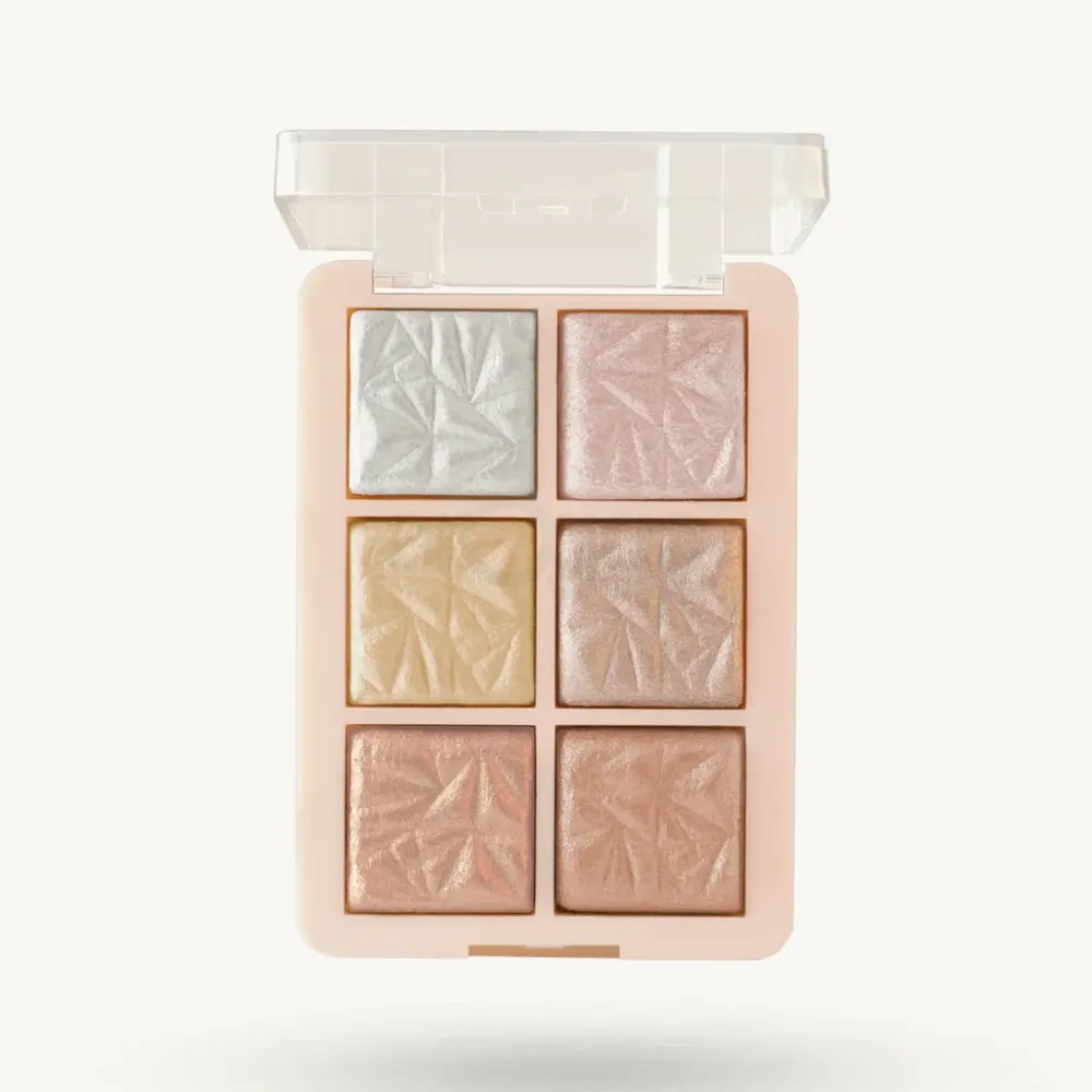 MARS  Glowzilla 6-Color Highlighter Palette – Shade 02 (12 gm)