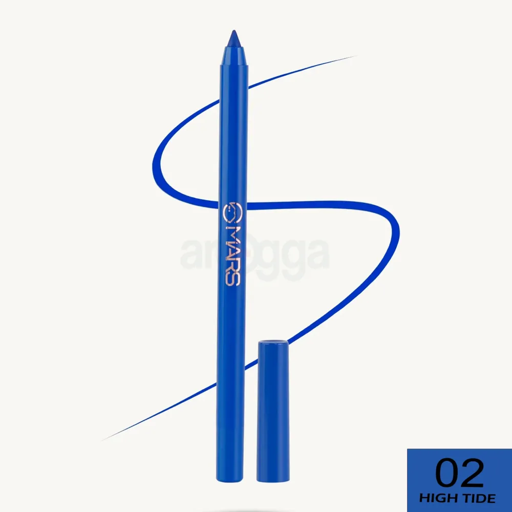 MARS Smooth Glide Kajal – Won’t Smudge, Won’t Budge – Shade 02 High Tide (1.4 gm)