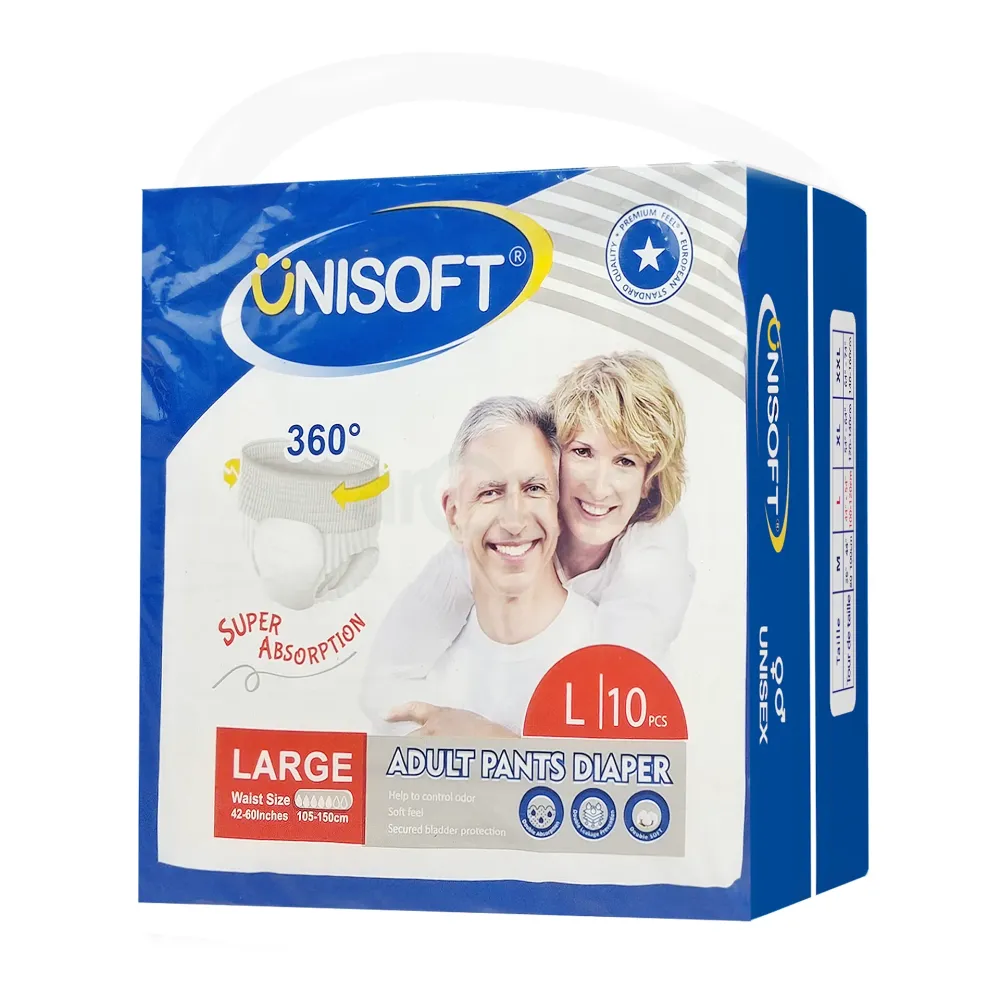 Unisoft Adult Pant Dipper L10pcs (42-60 Inches)