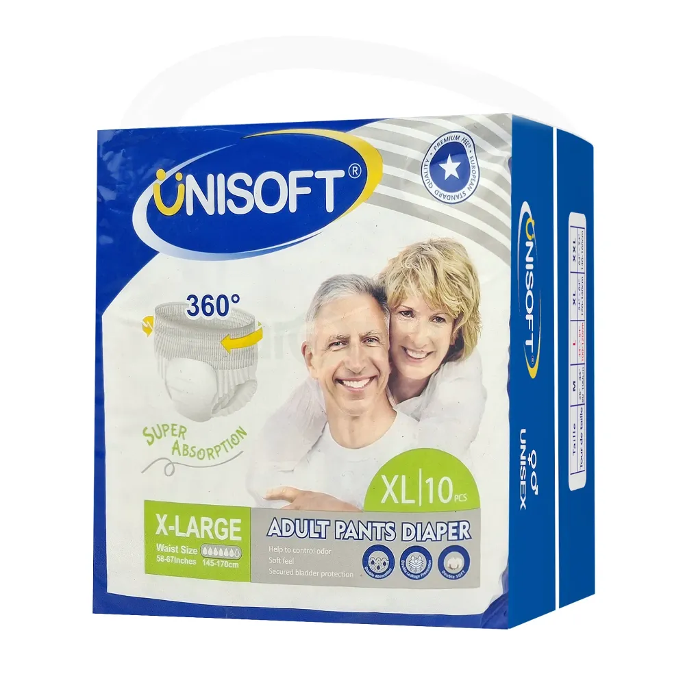 Unisoft Adult Pant Dipper XL10pcs (58-67 Inches)