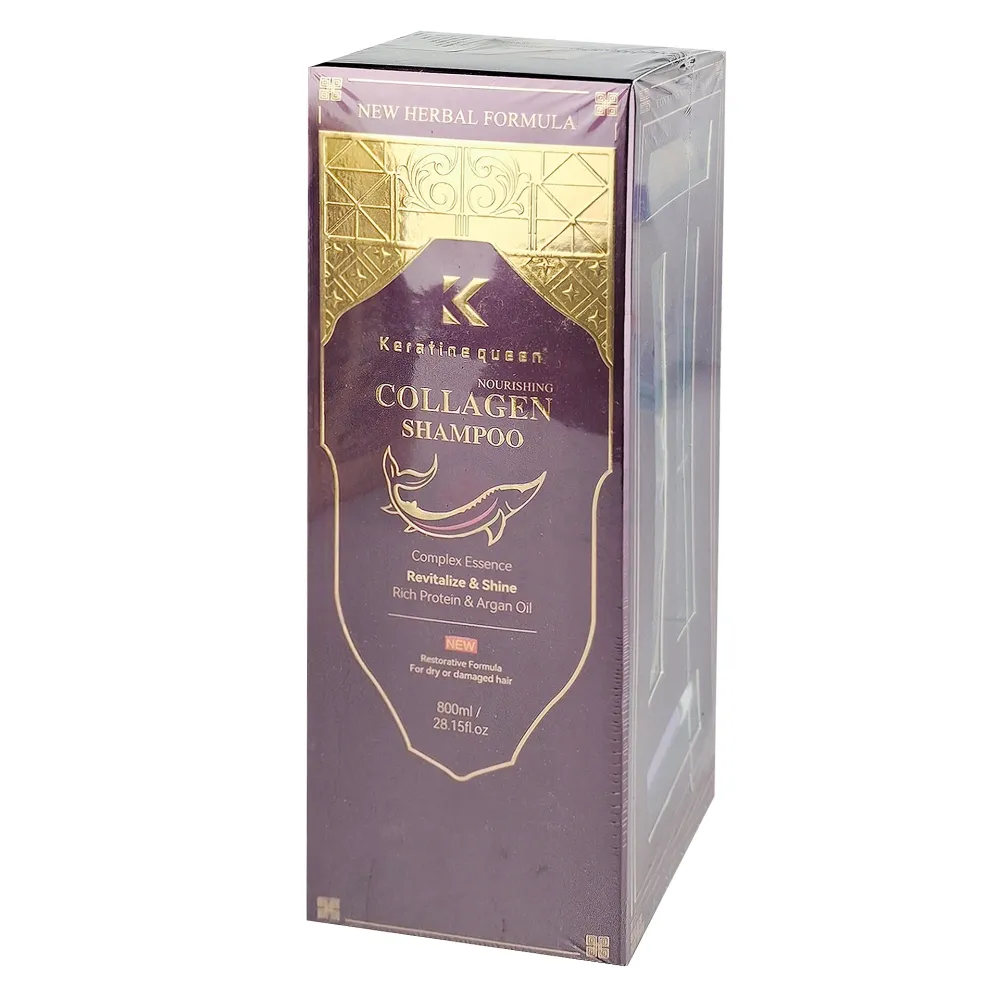 Keratinequeen Collagen Deep Nourishment & Repair for Dry & Damaged Hair Shampoo 800ml
