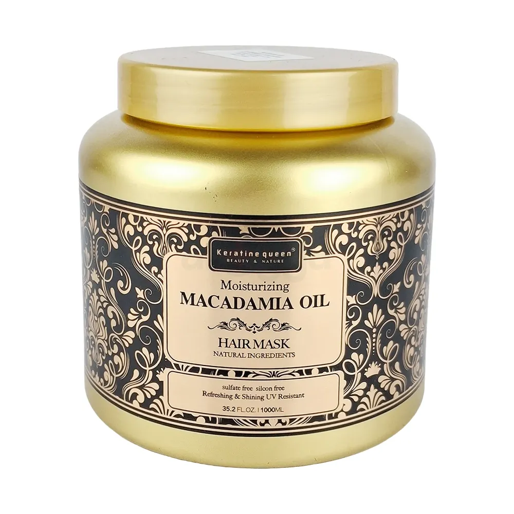 Keratine Queen  Intense Moisturizing & Repair Macadamia Oil Hair Mask 1000ml