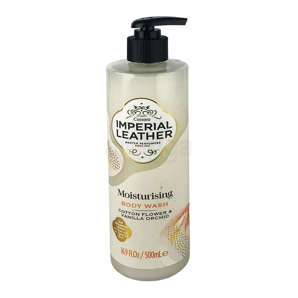 IMPERIAL LEATHER Moisturising Body Wash Cotton Flower & Vanilla Orchid 500ml