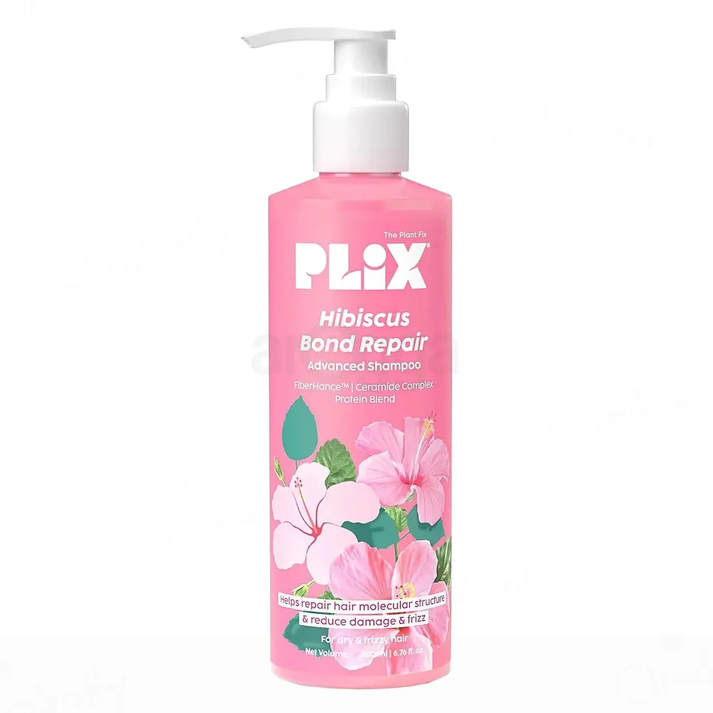 Plix Hibiscus Bond Repair Advanced Conditioner – Repairs Hair & Reduces Breakage (200ml)