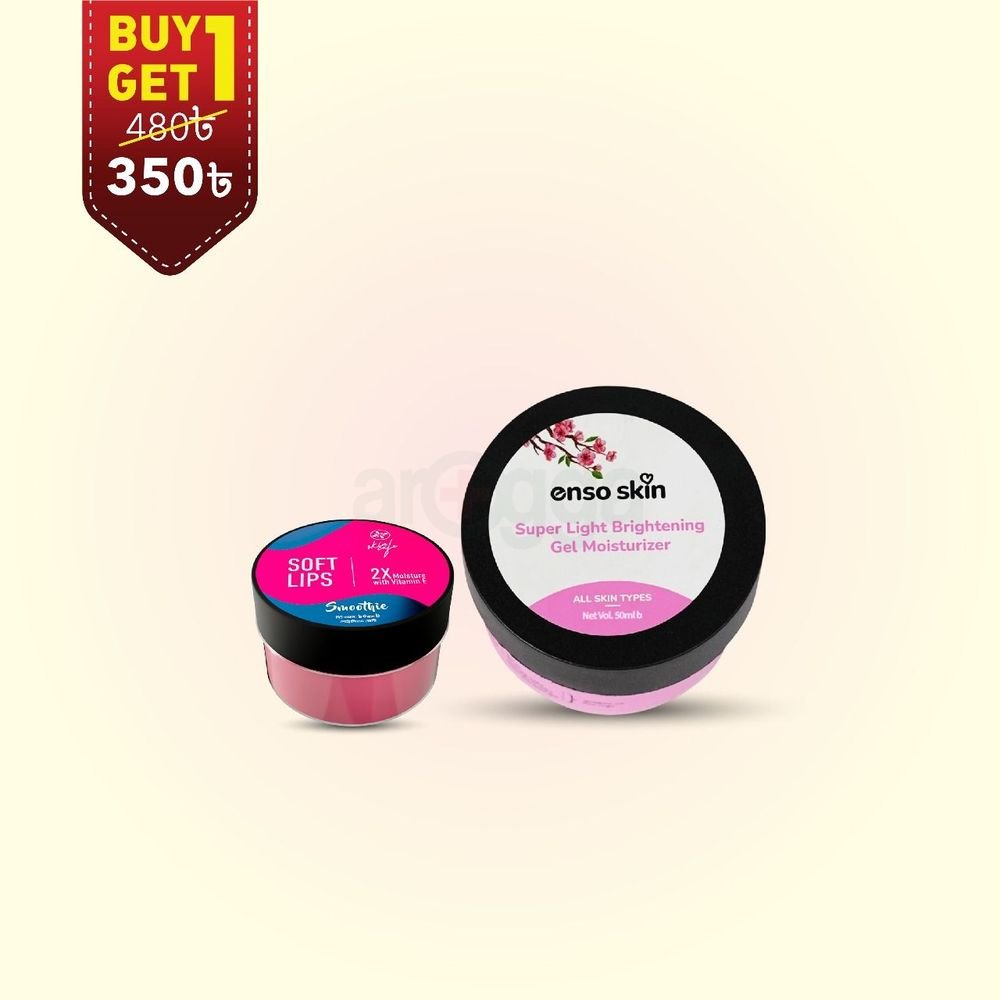 Buy 1 Enso Skin Super Light Brightening Gel Moisturizer 50ml Get 1 Skin Cafe Soft Lips  Smoothie 10g Free