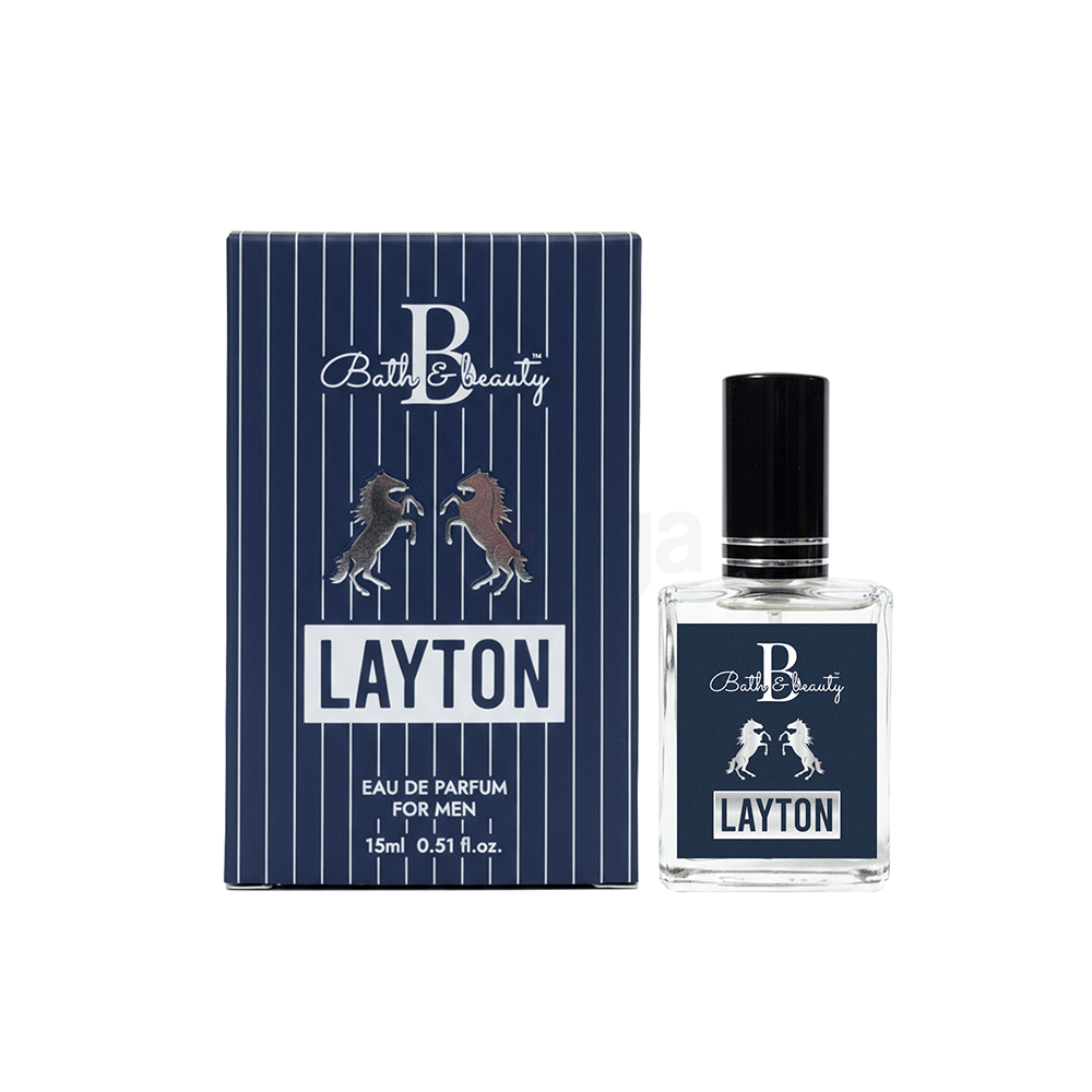 Bath & Beauty Layton De Eau De Parfum for Men 15ml