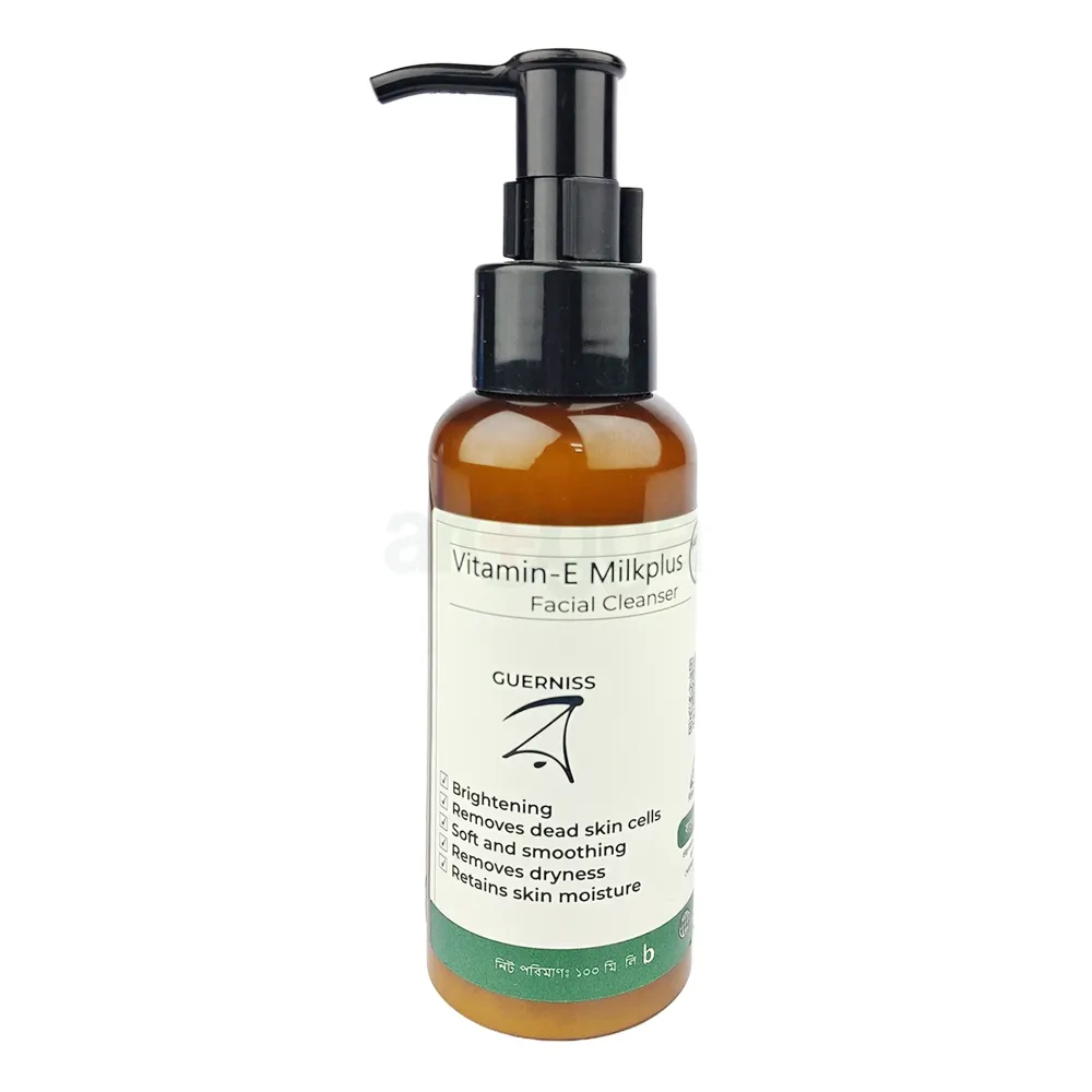 Guerniss র Vitamin E Milk Plus Facial Cleanser 100ml