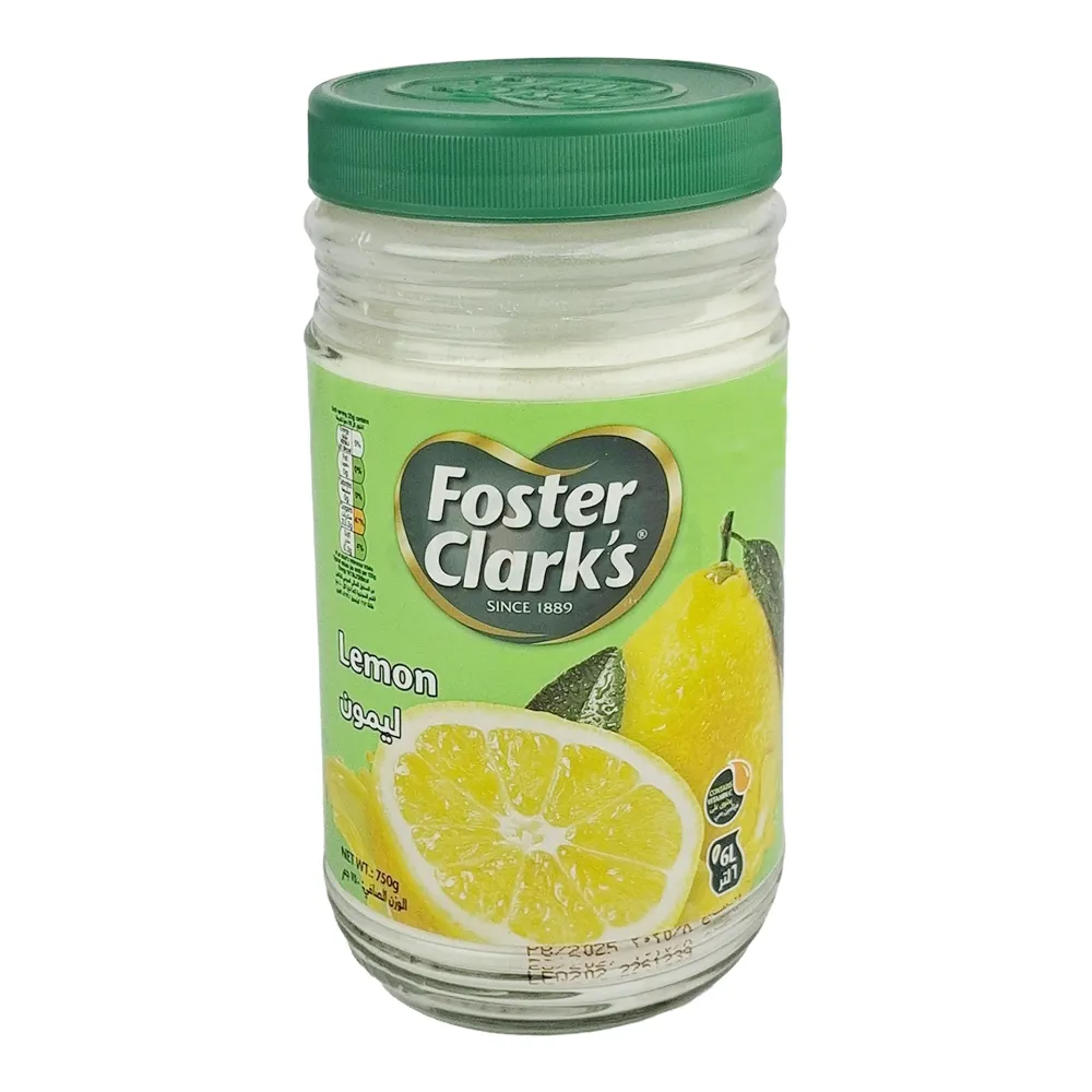 Foster Clark's Lemon Flavoured Instant Drink Powder – 750gm Jar