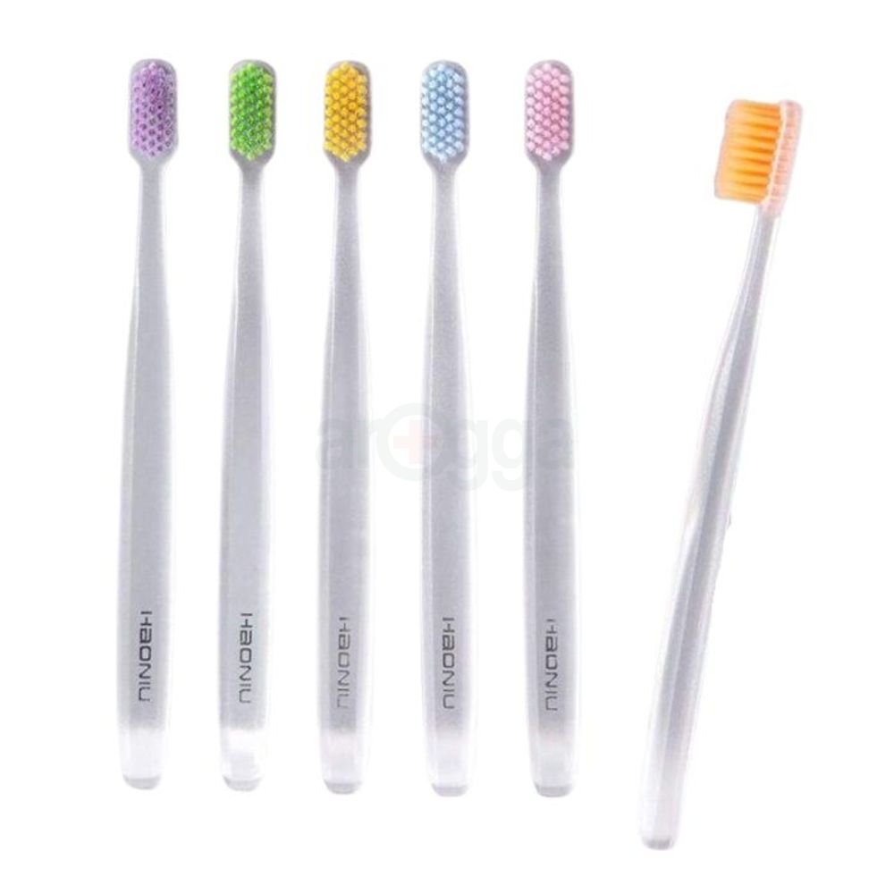 ProX Ultra-Soft Crystal-Clear Ergonomic Handle Toothbrush AB-2807