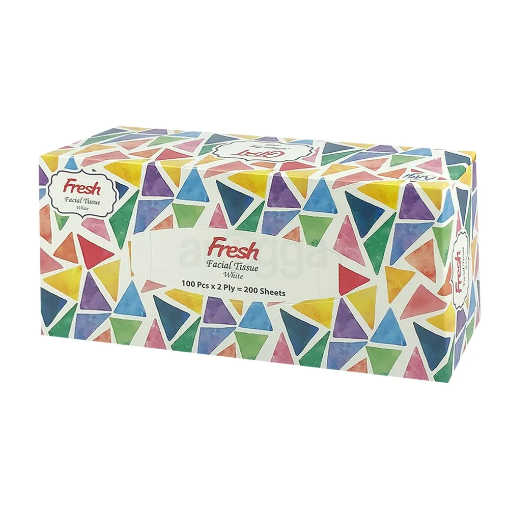 Fresh Facial Tissue White 100pcs x 2ply