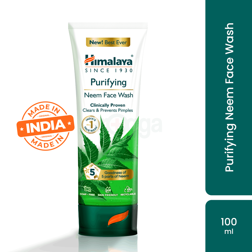 Himalaya Purifying Neem Face Wash Indian Pack 100ml