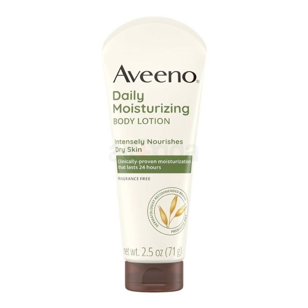 Aveeno Daily Moisturizing Intensely Nourishes Body Lotion for Dry Skin 71g