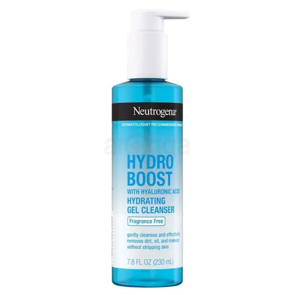 Neutrogena Hydro Boost Hydrating Gel Cleanser for Normal to Dry, Sensitive Skin 230ml