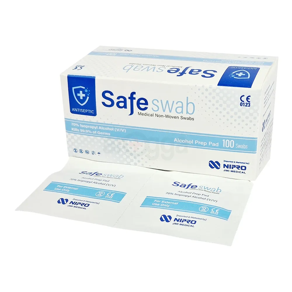 Safe Swab Alcohol Prep Pads 100’s