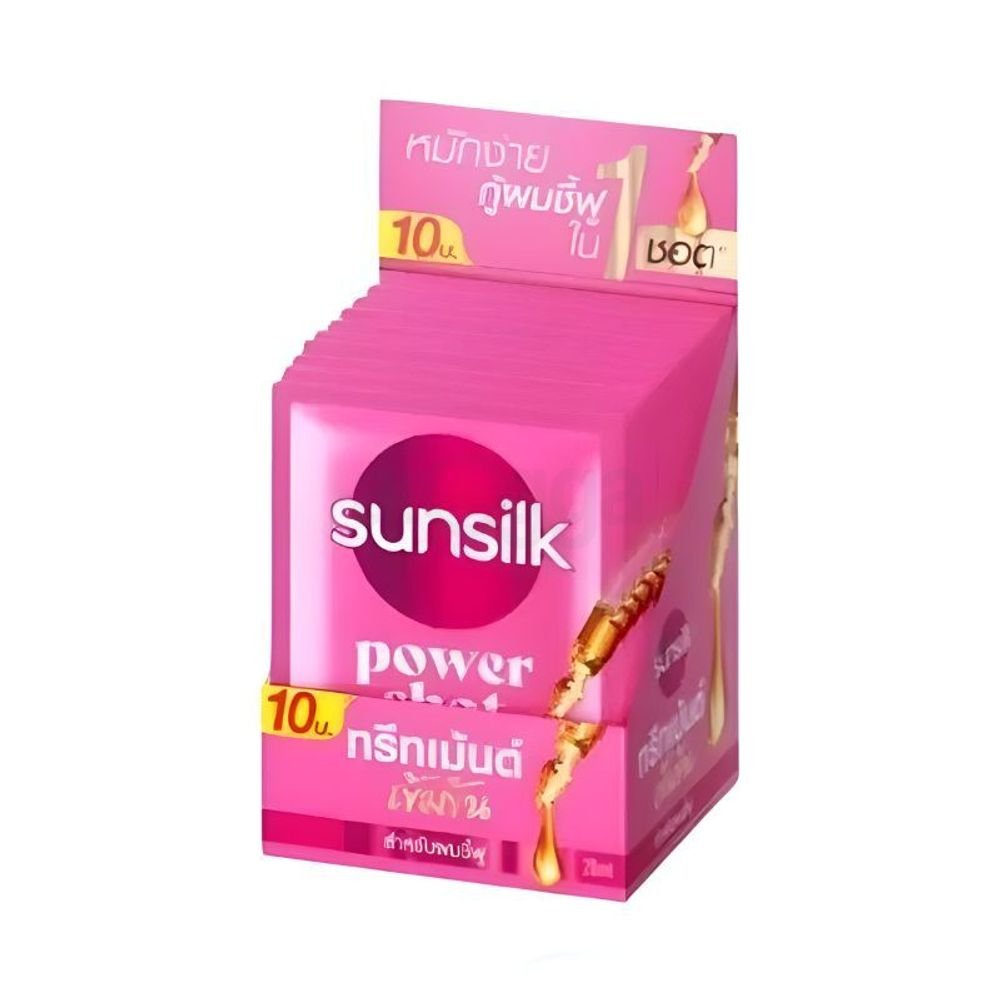 Sunsilk Treatment Power Shot Smooth Revival for Frizzy Hair 20mlX10's Pack