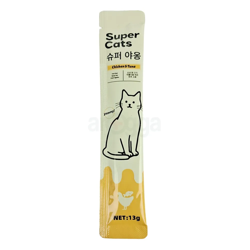 Super Cats Tasty Cat Creamy Treats Chicken & Tuna 13g