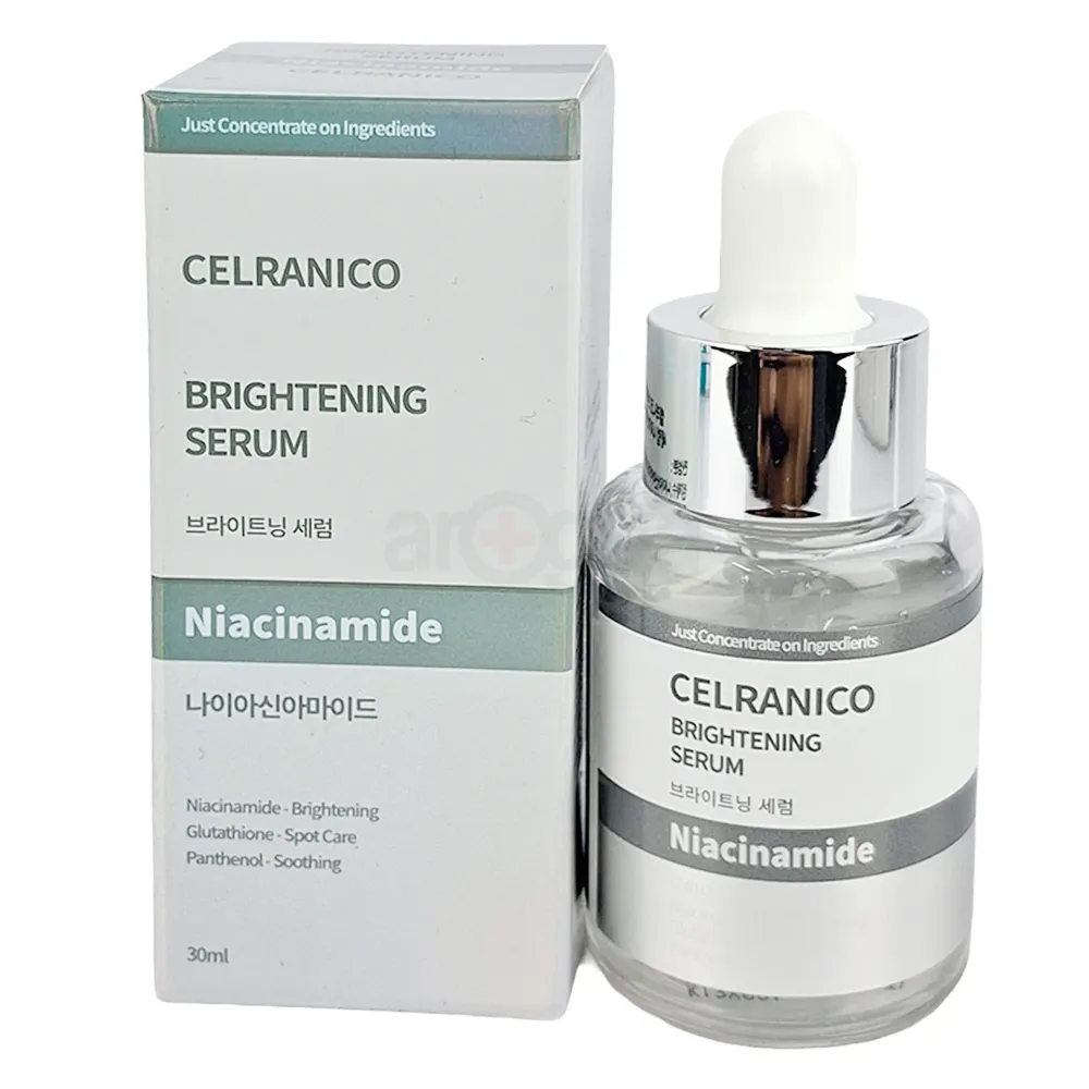 CELRANICO Brightening Serum 30ml – Niacinamide, Glutathione & Panthenol for Radiant, Even Skin