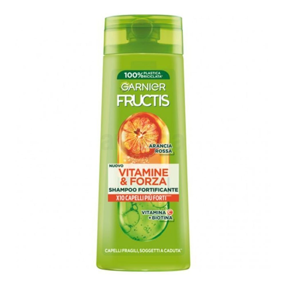 Garnier Fructis Vitamins & Strength Fortifying Shampoo for Damaged Hair (Vitamine & Forza) 250ml