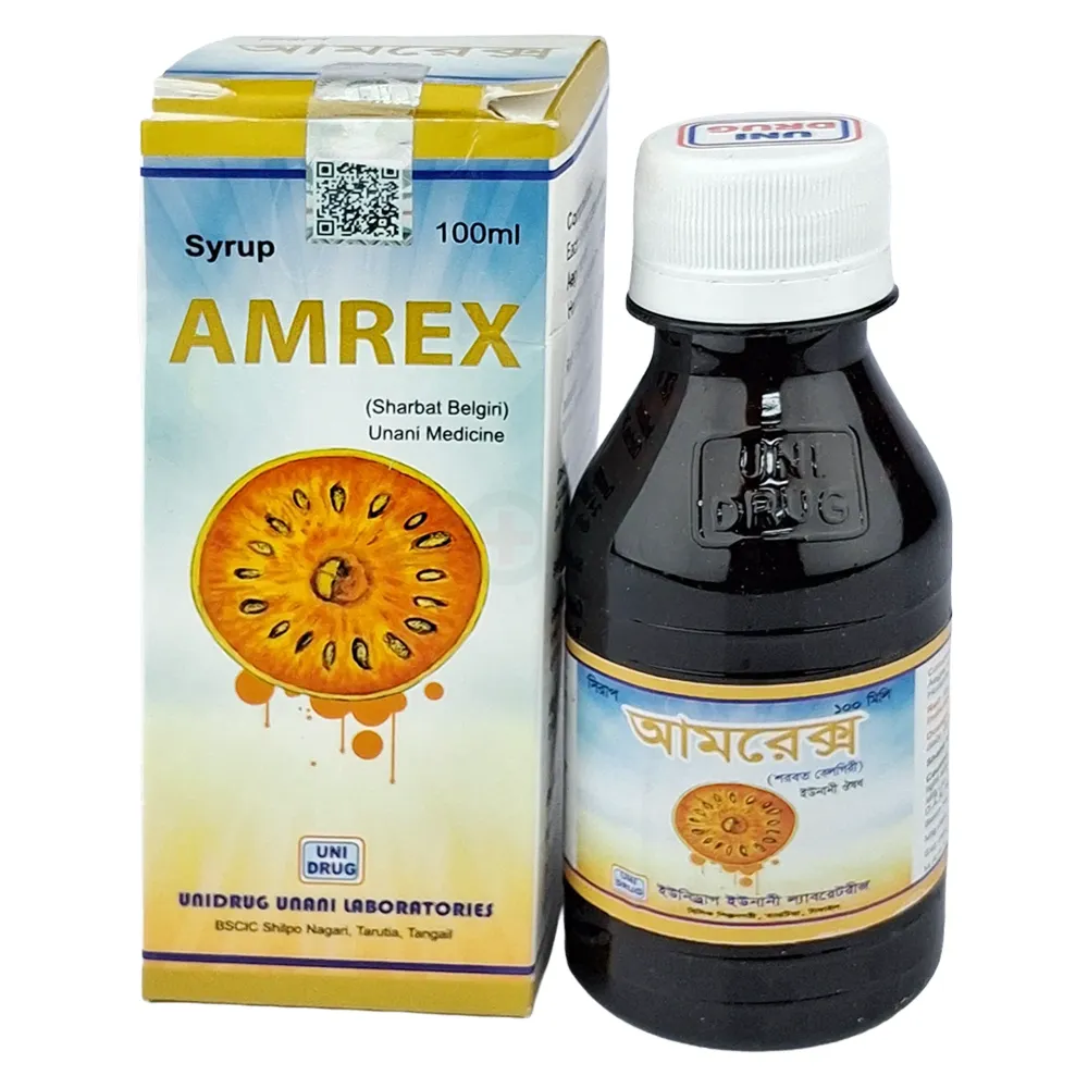 Amrex 100 Syrup (Sharbat Belgiri)