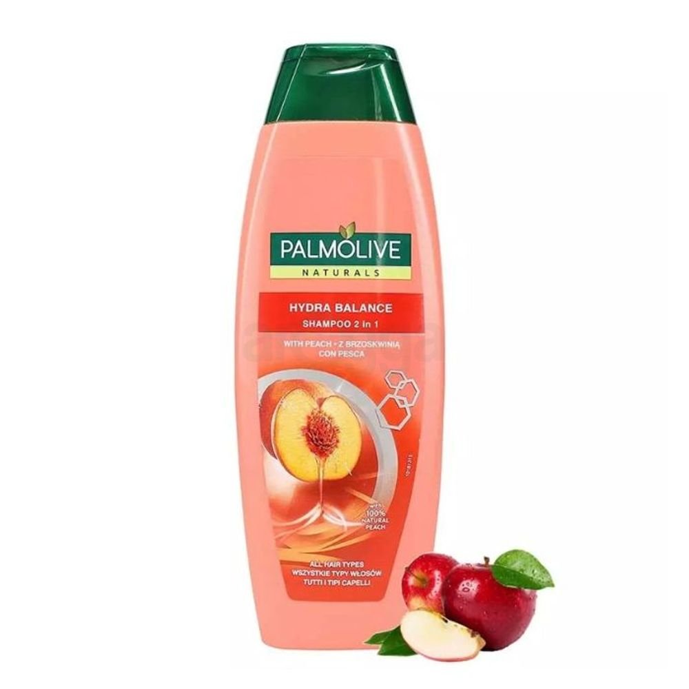 Palmolive Naturals 2in1 Hydra Balance Shampoo with Peach 350ml