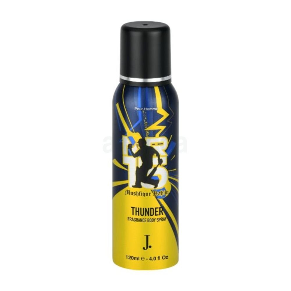 J. Fragrances Mr Thunder Body Spray 120ml