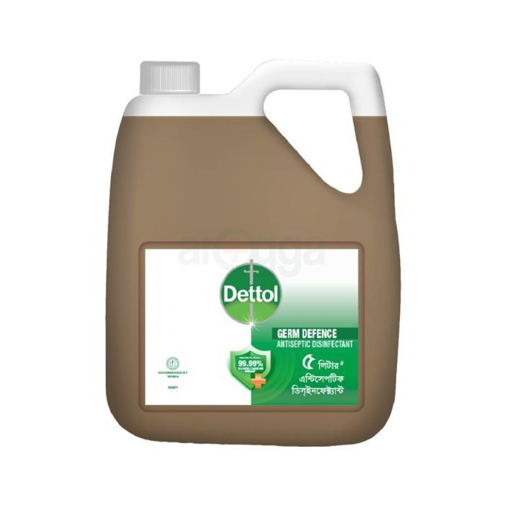 Dettol Antiseptic Liquid 5 Liter (Brown)