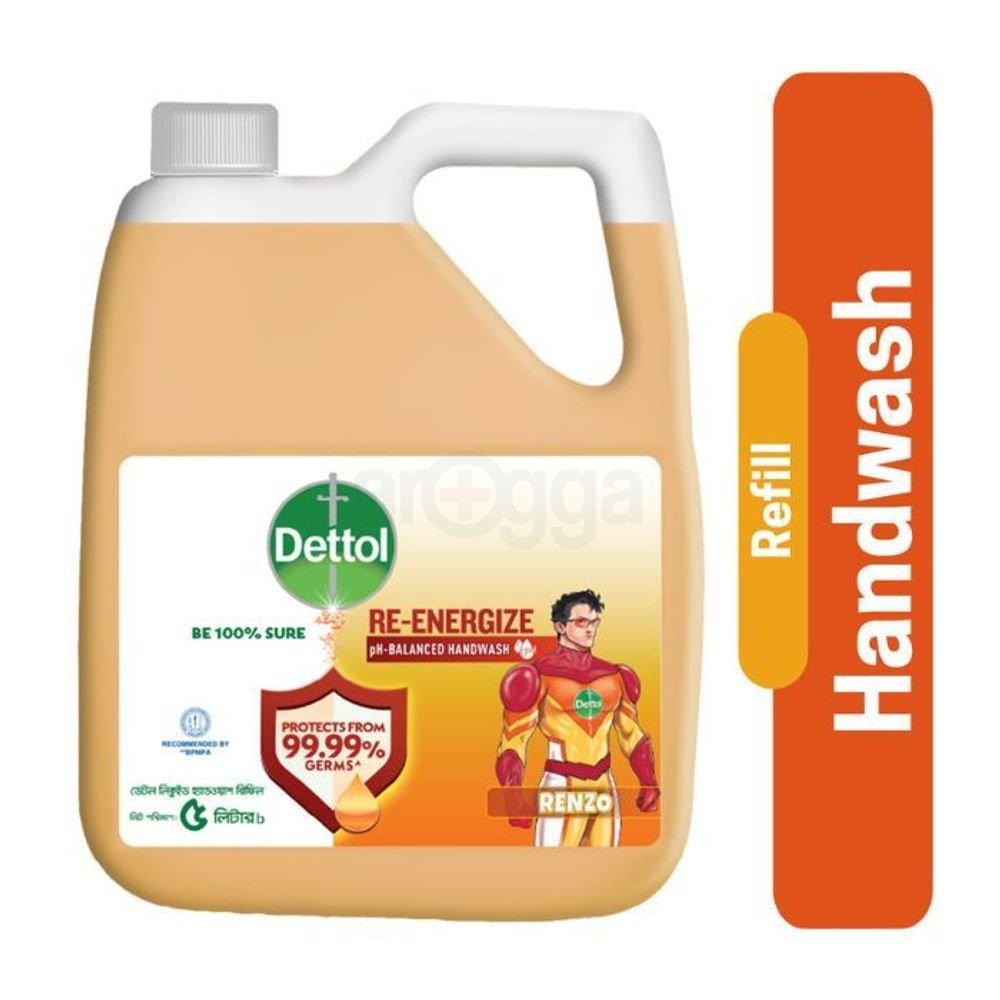 Dettol Handwash Reenergize 5 Liter Refill