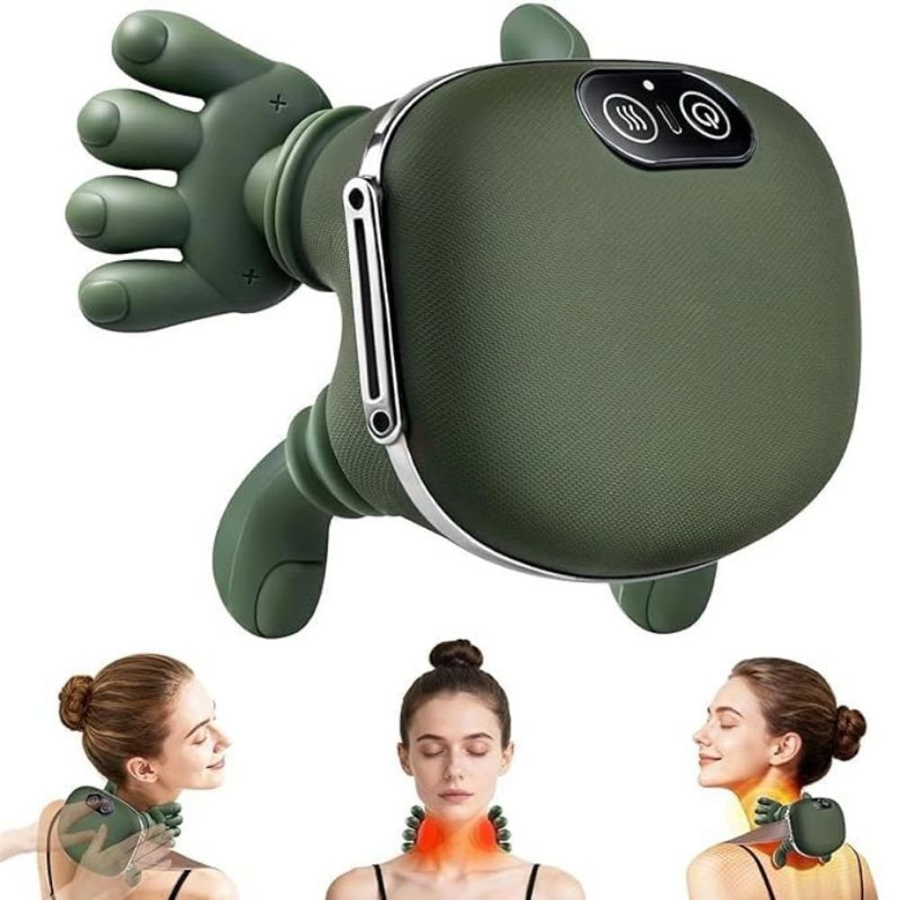Portable Neck & Shoulder Massager with Fingers