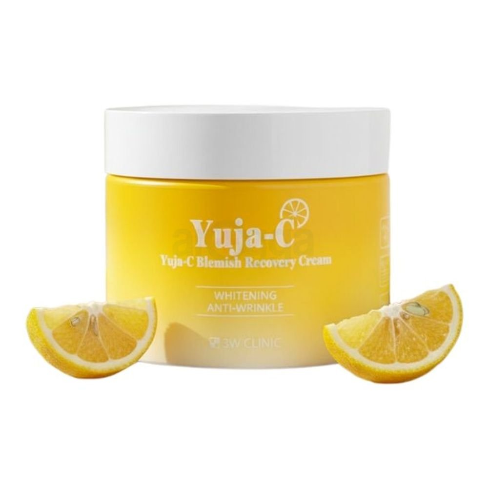 3W CLINIC Yuja-C Blemish Recovery Whitening & Anti-Wrinkle Cream 110g