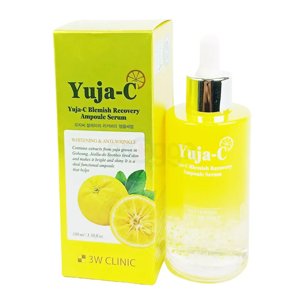 3W CLINIC Yuja-C Blemish Recovery Ampoule Serum 100ml