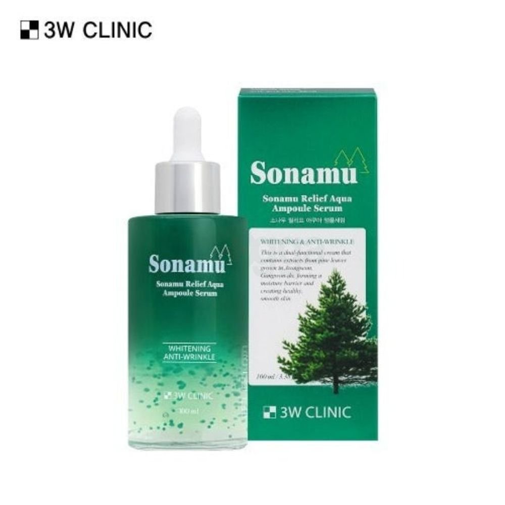 3W Clinic Sonamu Relief Aqua Ampoule Serum 100ml