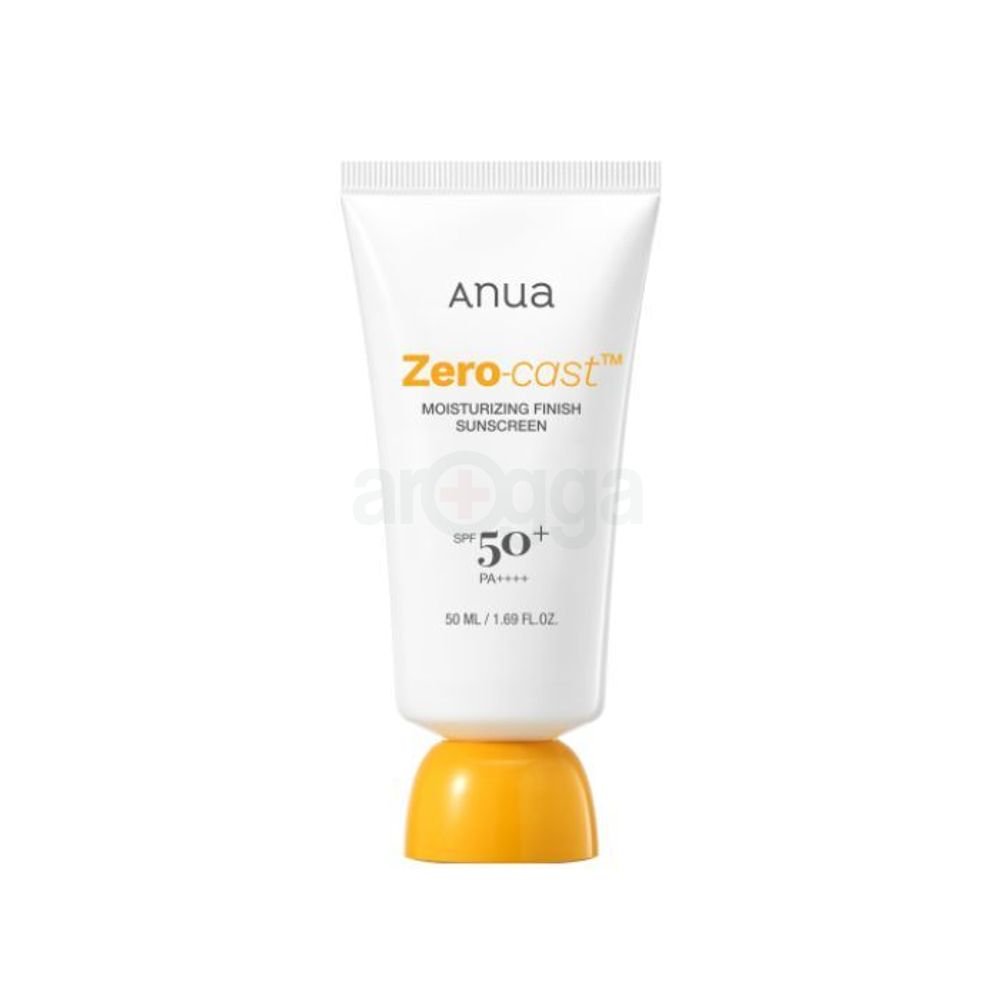 Anua Zero Cast SPF 50+ PA++++ Moisturizing Finish Sunscreen 50ml