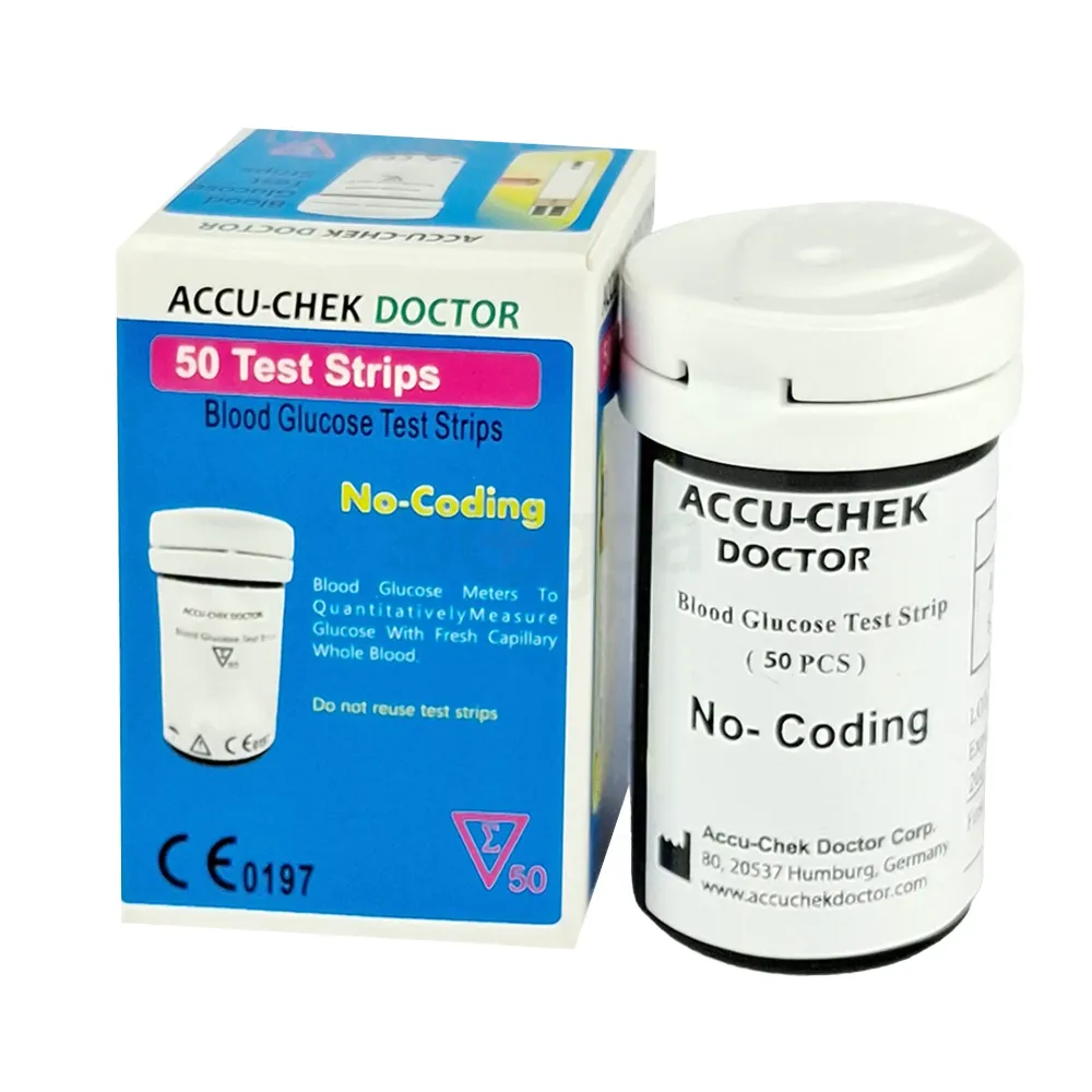 Accu Chek Doctor Blood Glucose Strip 50's Pack