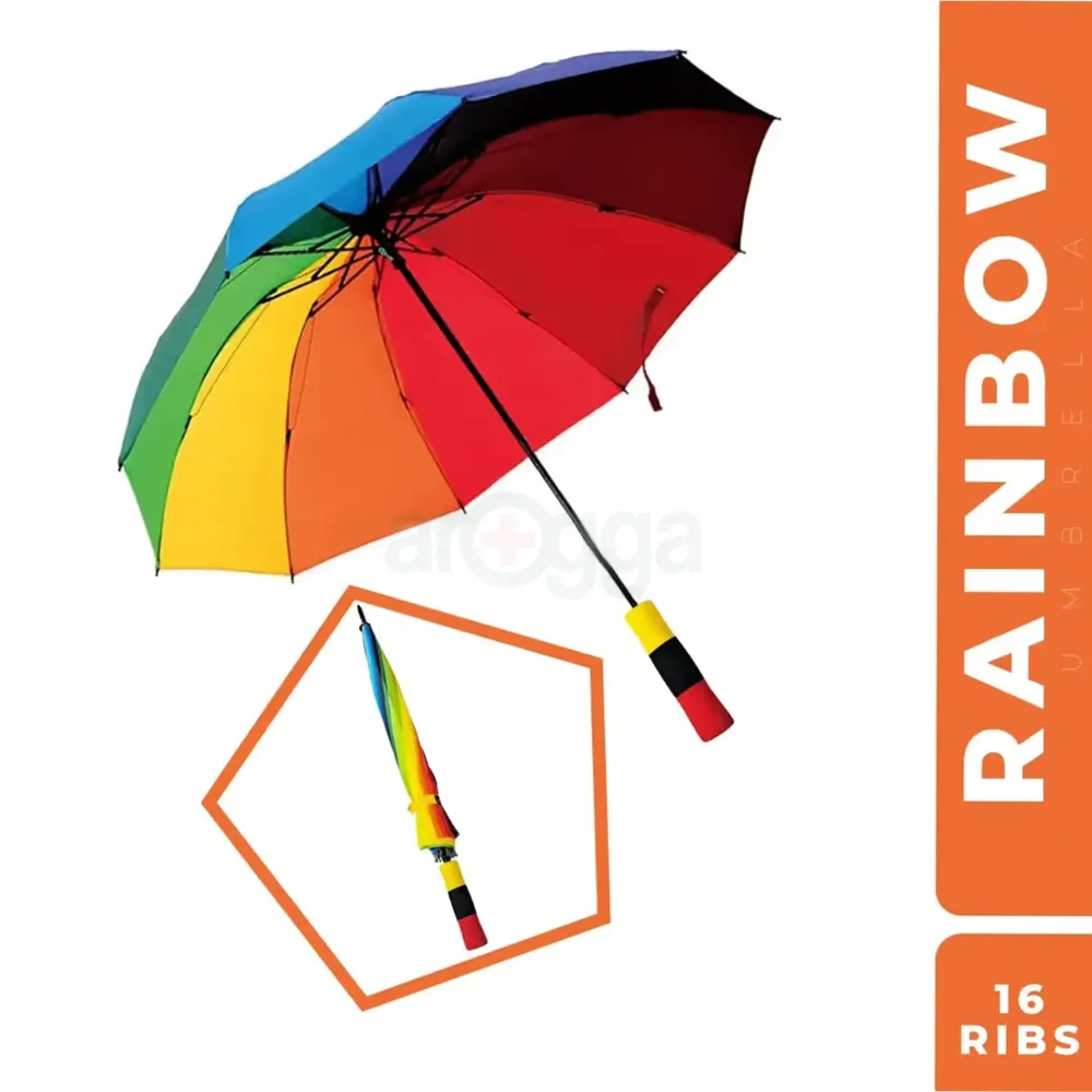 Rainbow Umbrella 16 Ribs (Labonis)