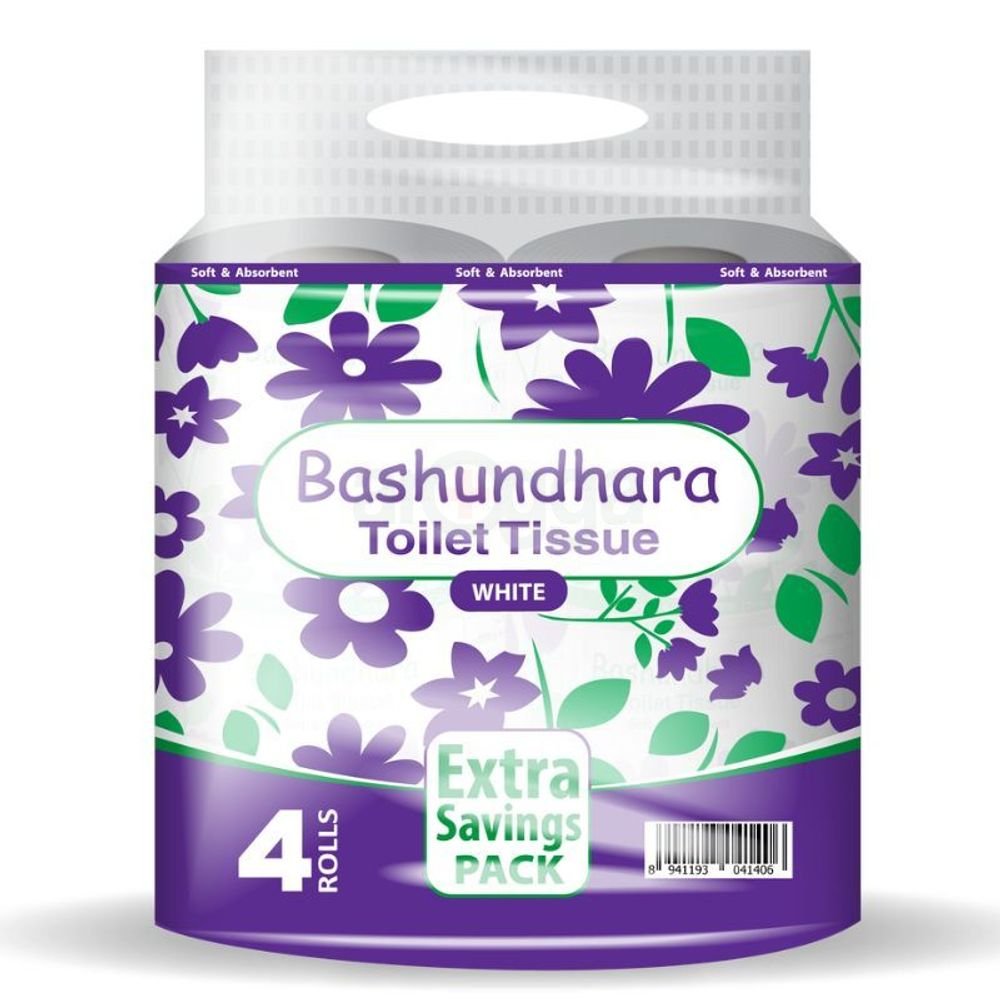 Bashundhara Toilet Tissue 4 rolls