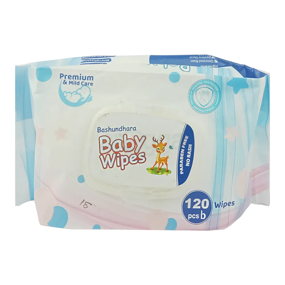 Bashundhara Baby Wipes 120pcs