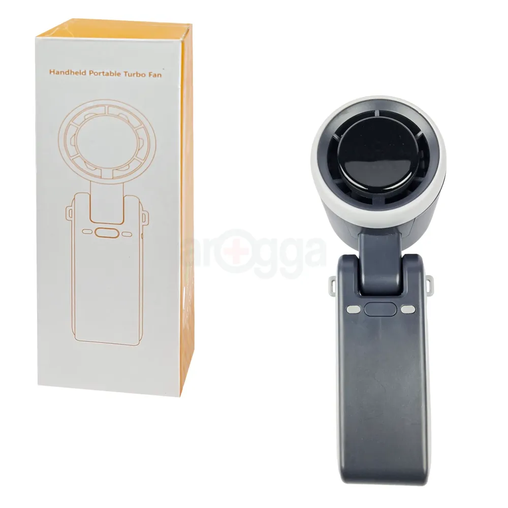 Portable Handheld Turbo Fan – 5 Gear Multi-Dimensional Cooling Fan