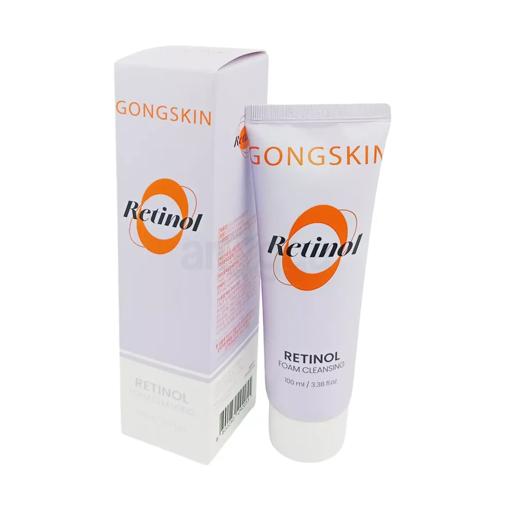 GONGSKIN Retinol Foam Cleansing 100ml – Gentle Deep Cleansing Face Wash