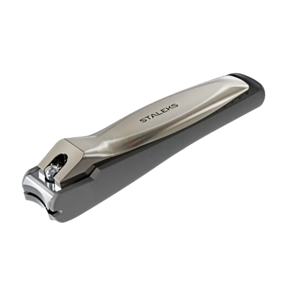 STALEKS Beauty & Care 20 Nail Clipper with Container – Stainless Steel Nail Trimmer (KBC-20)