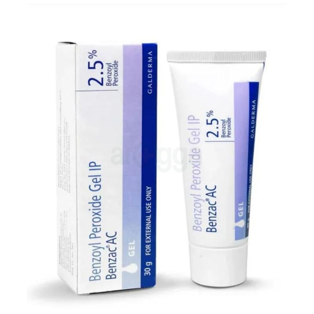 Galderma Benzac AC Benzoyl Peroxide Gel 2.5% 30g