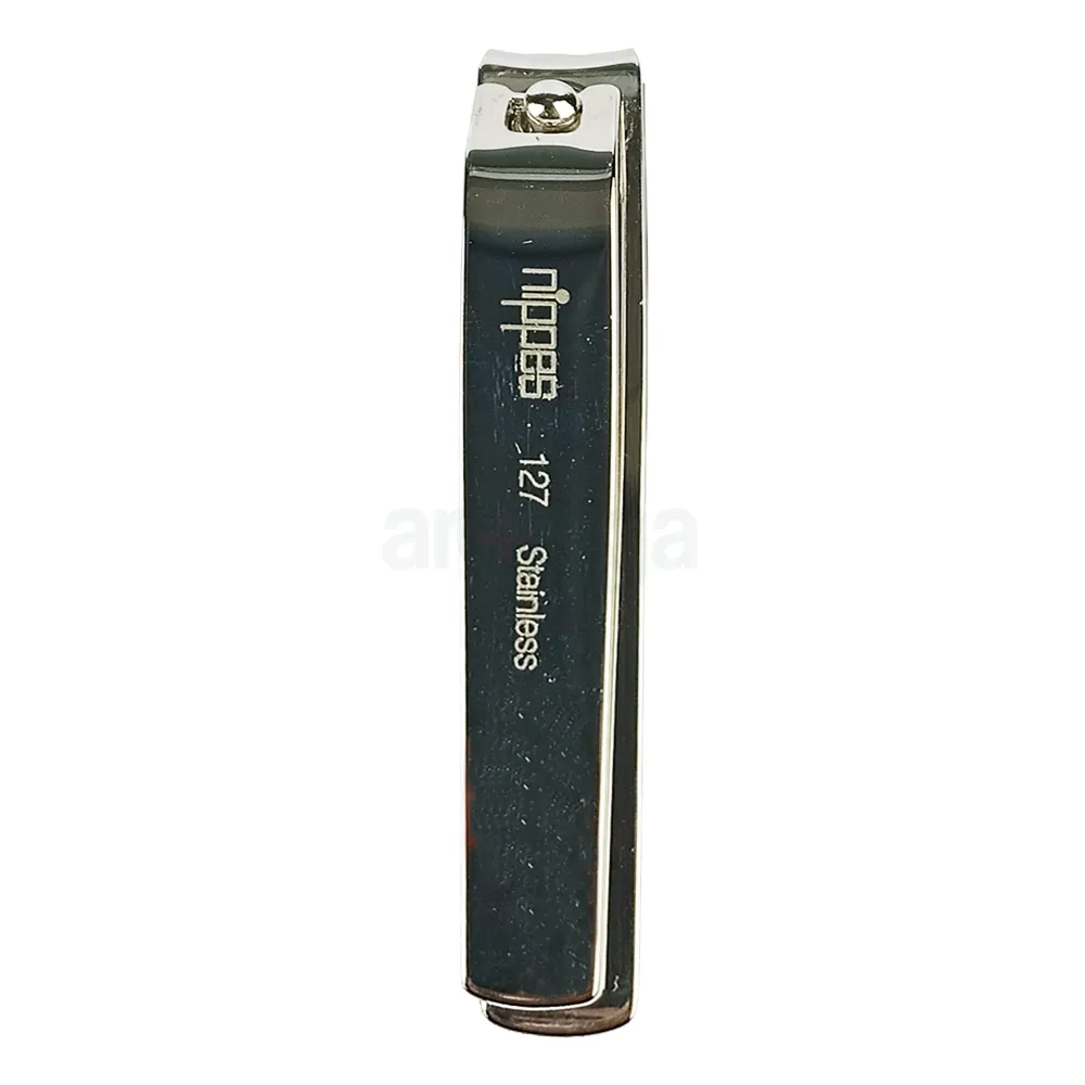 Nippes Solingen Nail Clippers 127 – Stainless Steel Nail Clipper 8 cm (Made in Germany)
