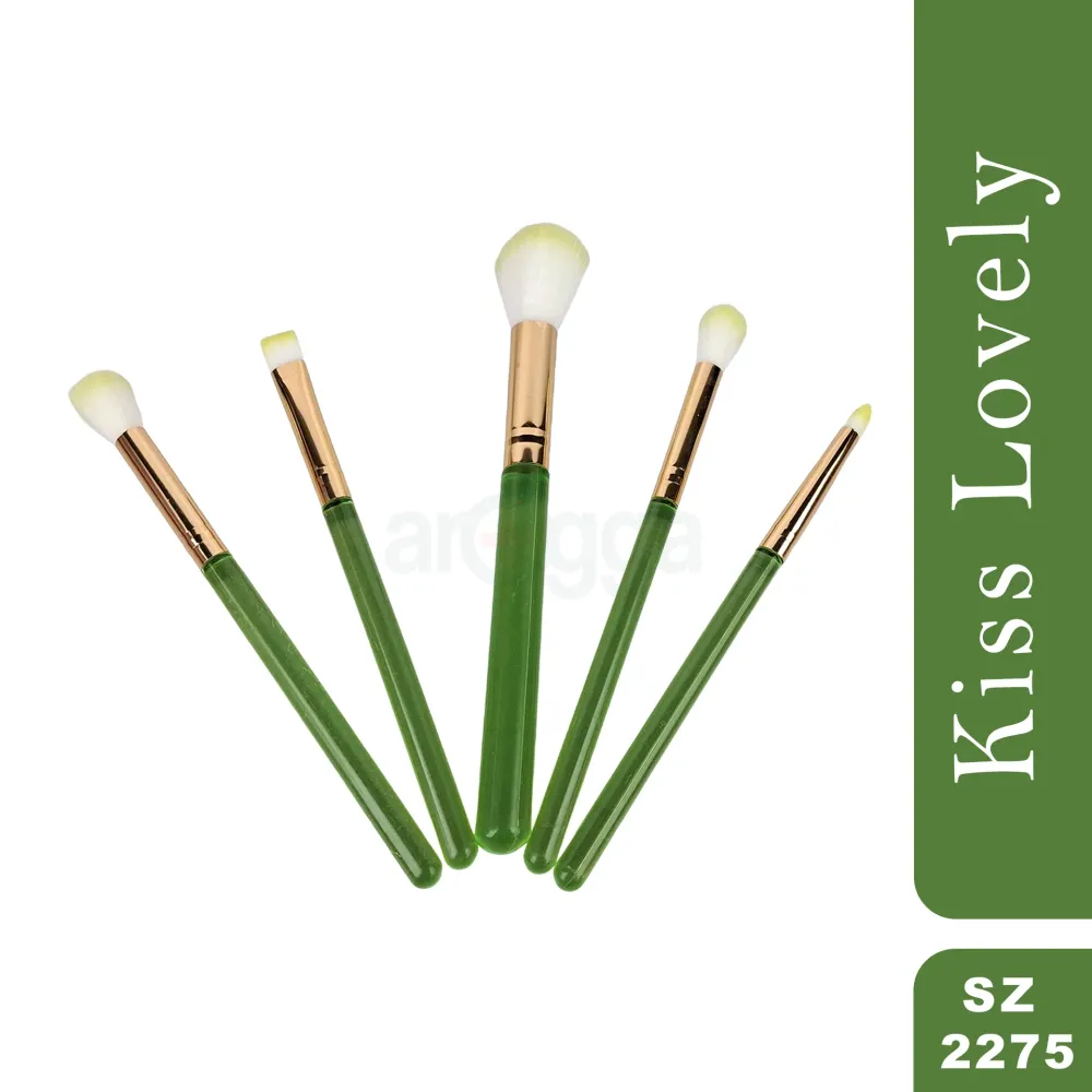 Kiss Lovely 5 Piece Makeup Brush Set (SZ
