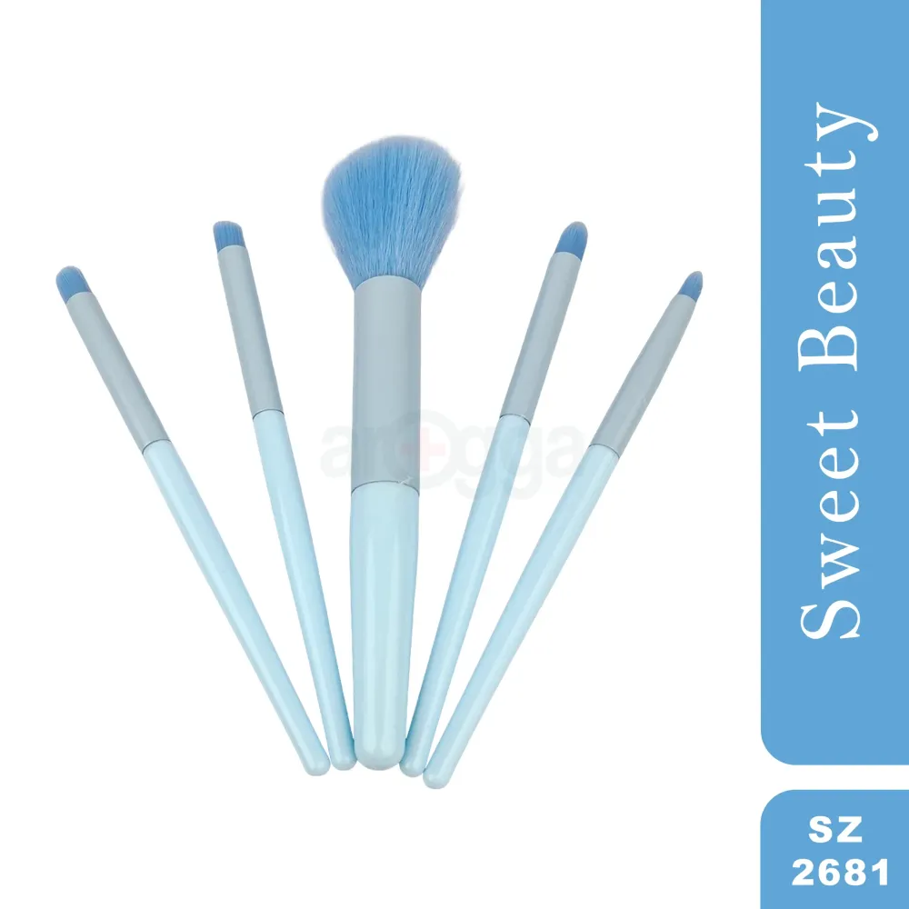 Sweet Beauty 5 Piece Makeup Brush (SZ