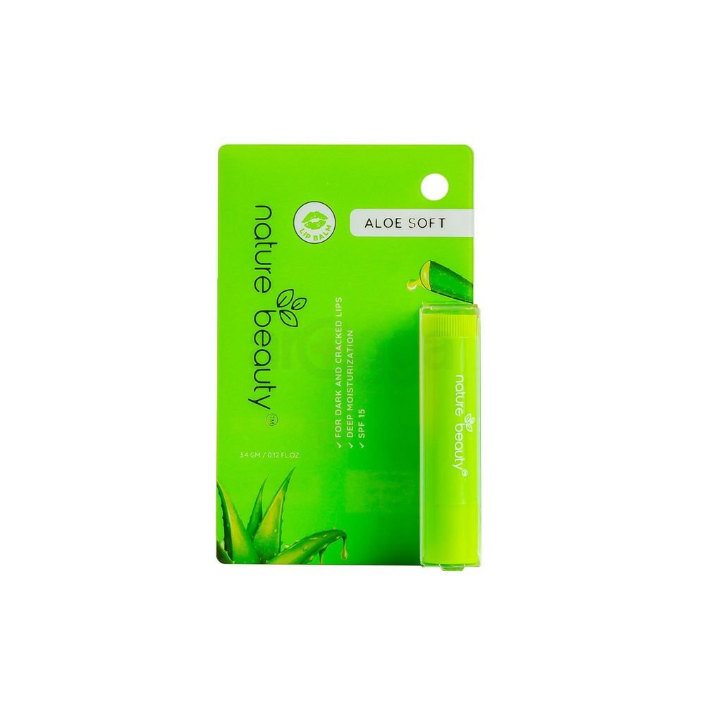 Nature Beauty Aloe Soft Lip Balm 3.4g