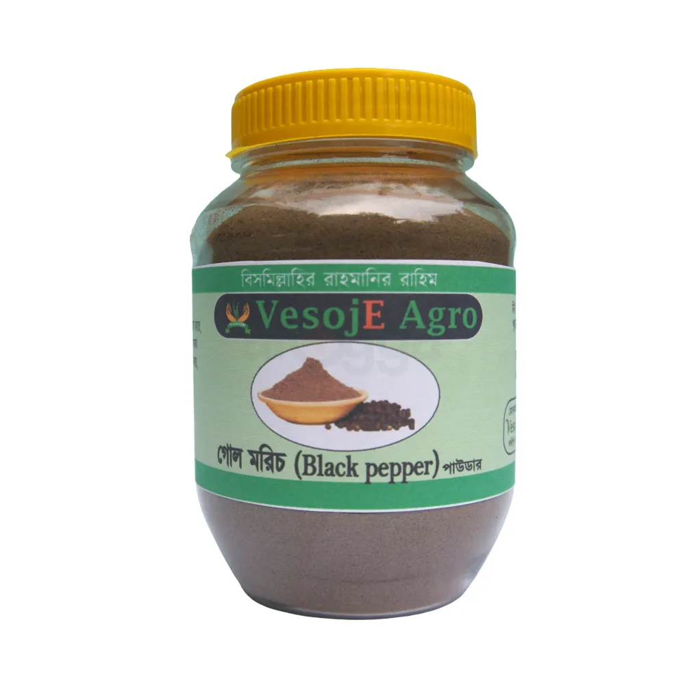 Vesoje Agro Black Pepper Powder (গোল মরিচ গুড়া) 100gm
