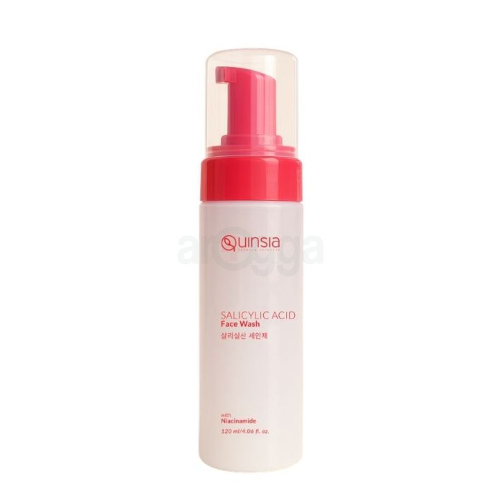 Quinsia Salicylic Acid Face Wash with Niacinamide 120ml
