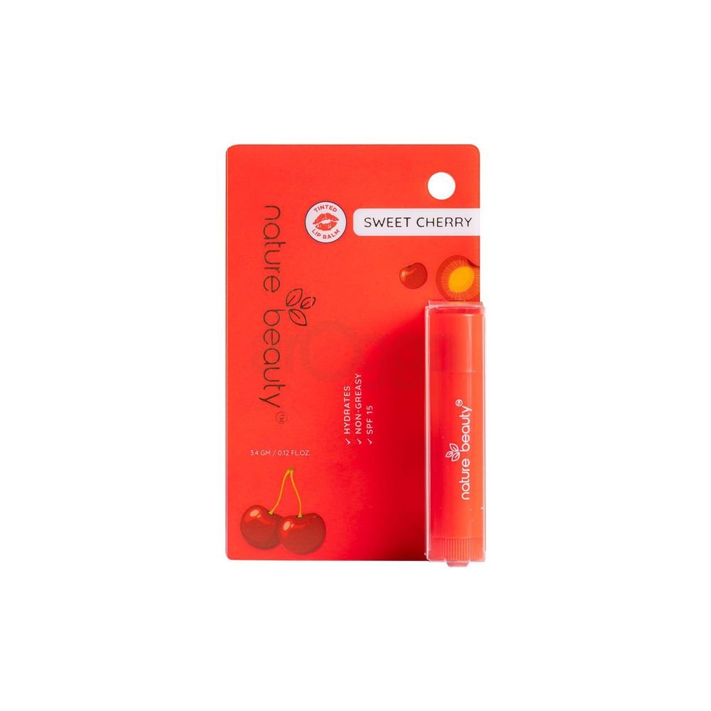 Nature Beauty Sweet Cherry Tinted Lip Balm 3.4g